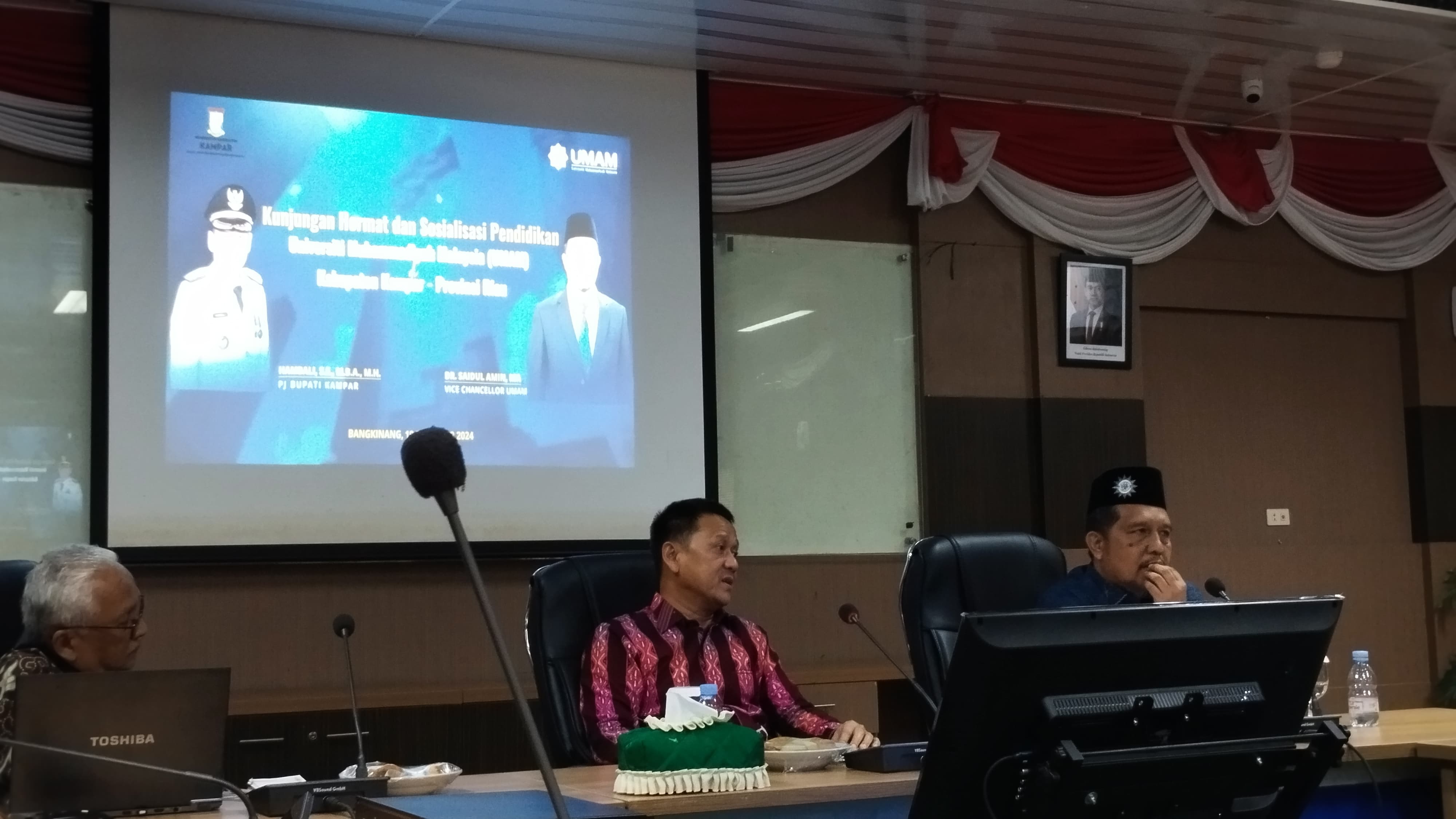 Universiti Muhammadiyah Malaysia (UMAM) Visits Kabupaten Kampar, Riau.