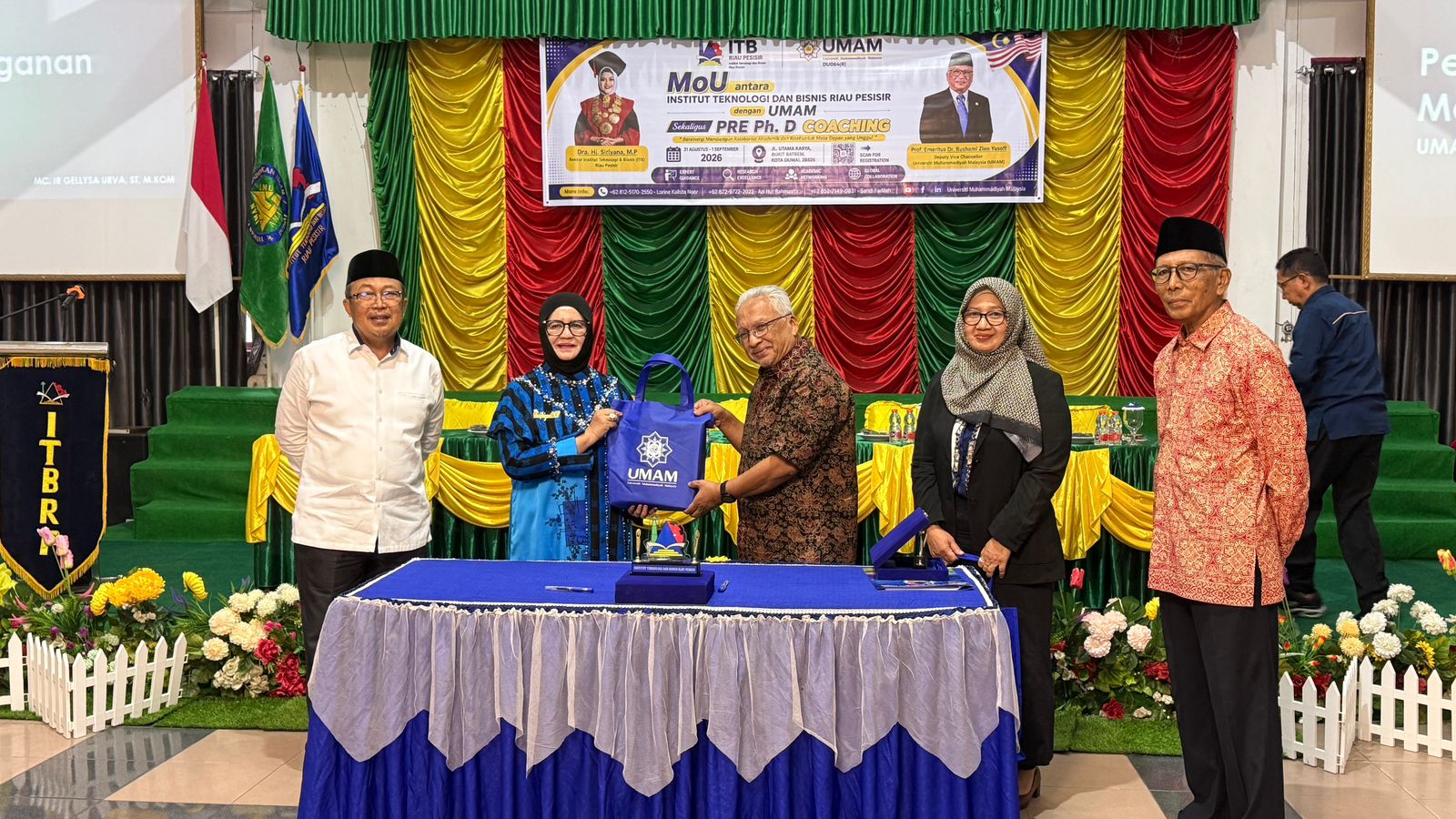 UMAM PERKUKUH KERJASAMA AKADEMIK BERSAMA ITB RIAU PESISIR
