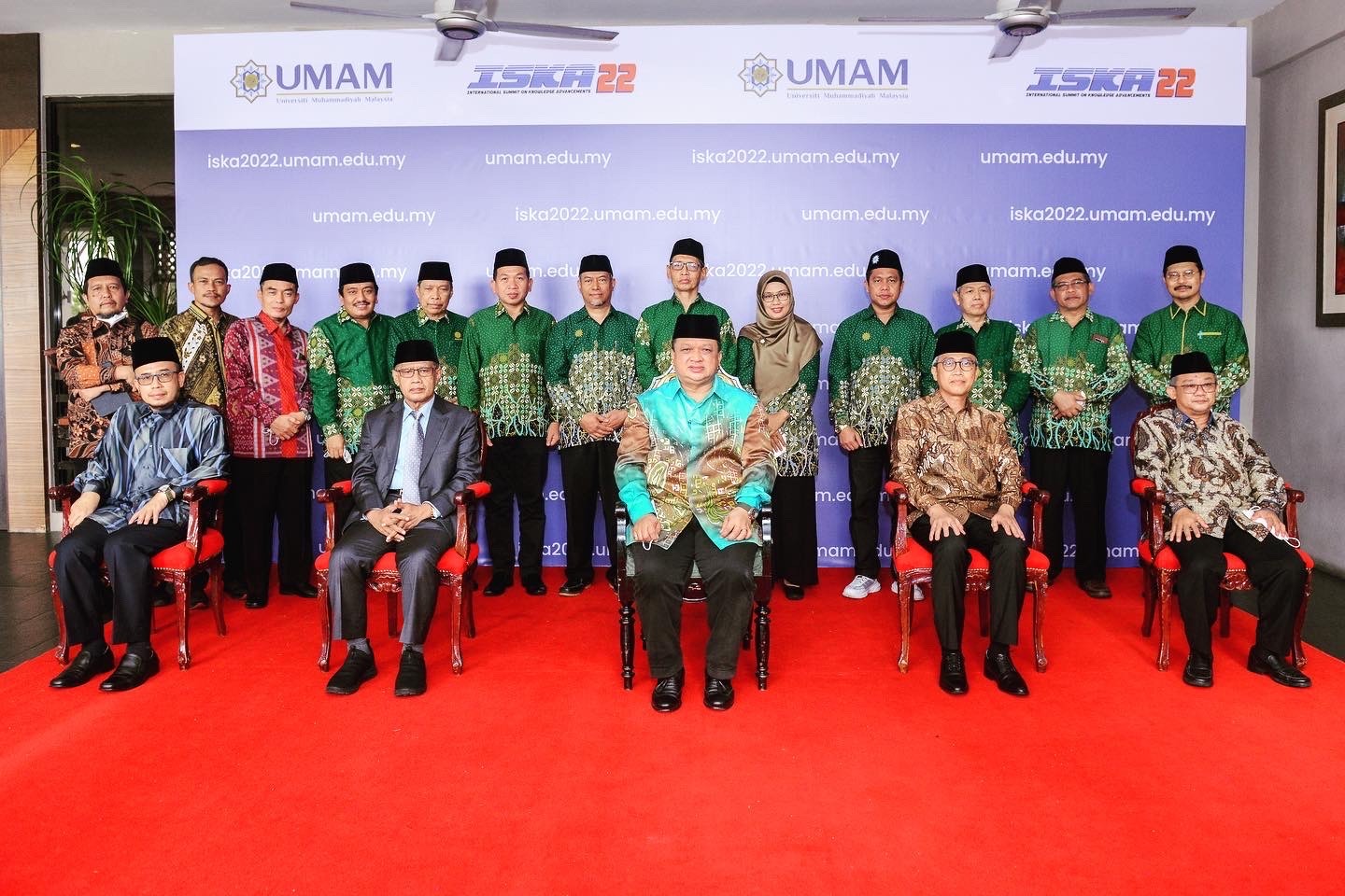 The Crown Prince Tuanku Syed Faizuddin Putra inaugurated the University Muhammadiyah Malaysia (UMAM) establishment in Perlis